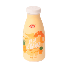 脱脂酸奶饮品（菠萝味）200ml
