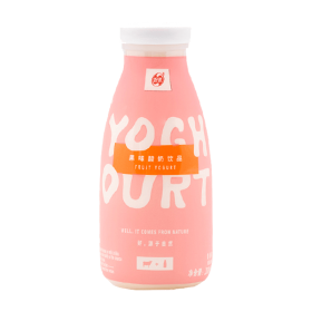 果味酸奶饮品（黄桃味）200ml